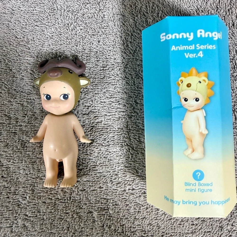 Rare Sonny Angel Animal Series Ver.4 Buffalo Figure • 2018 Dreams Inc - Picture 1 of 10